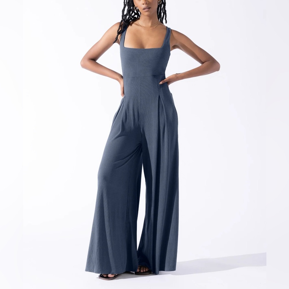 POPFLEX Blue Jumpsuit